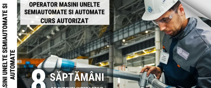 imagine CURS OPERATOR MASINI UNELTE SEMIAUTOMATE SI AUTOMATE
