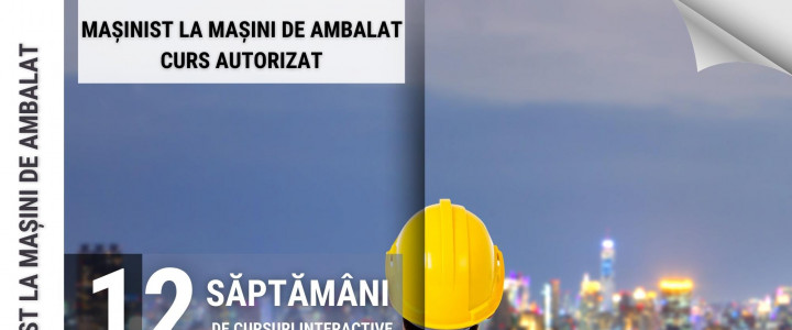 imagine Curs MASINIST LA MASINI DE AMBALAT