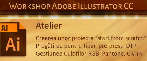 Imagine prezentare Curs Adobe Illustrator Print Workshop