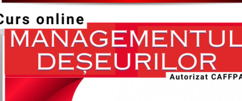 Imagine prezentare Curs online autorizat Managementul deșeurilor