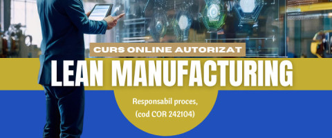 Imagine prezentare Curs online autorizat Lean Manufacturing