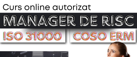 Imagine prezentare Curs online autorizat Manager de risc – ISO 31000 și COSO ERM