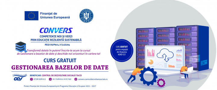 imagine Curs GRATUIT Gestionarea Bazelor de Date!