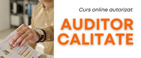 Imagine prezentare Curs online autorizat Auditor în domeniul calității