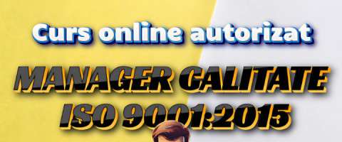 Imagine prezentare Curs online autorizat Manager calitate ISO 9001:2015