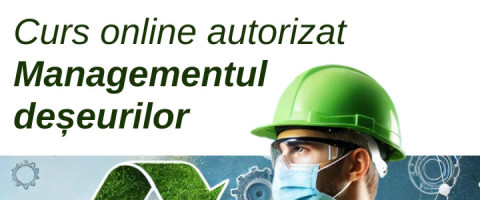 Imagine prezentare Curs online autorizat Managementul deșeurilor