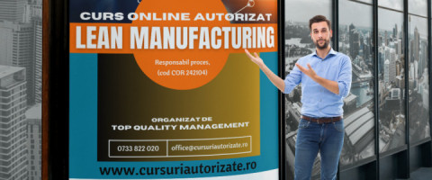 Imagine prezentare Curs online autorizat Lean Manufacturing
