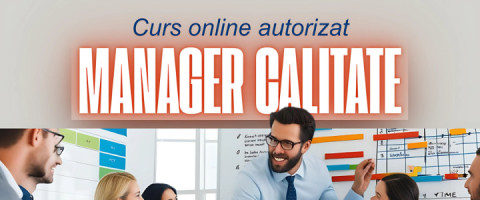 Imagine prezentare Curs online autorizat Manager calitate – ISO 9001:2015