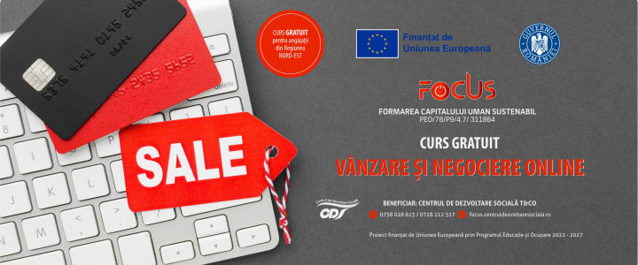 imagine Curs GRATUIT de VÂNZARE ȘI NEGOCIERE ONLINE!