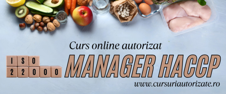 imagine Curs online autorizat Manager HACCP - ISO 22000