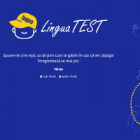 In perioada 15 – 30 septembrie 2019 se va desfasura concursul online LinguaTest