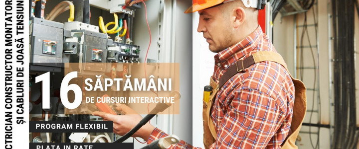 imagine ELECTRICIAN CONSTRUCTOR MONTATOR APARATAJ SI CABLURI DE JOASĂ TENSIUNE