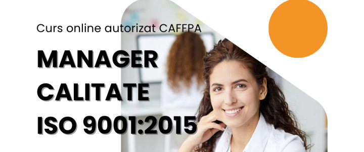 imagine Curs online autorizat Manager calitate – ISO 9001:2015