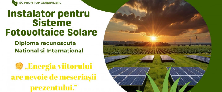 imagine INSTALATOR PENTRU SISTEME FOTOVOLTAICE SOLARE