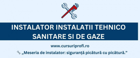 Imagine prezentare INSTALATOR INSTALATII TEHNICO SANITARE SI DE GAZE