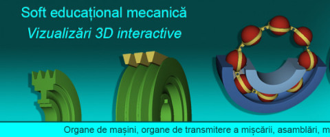 Imagine prezentare Soft educational interactiv organe masini