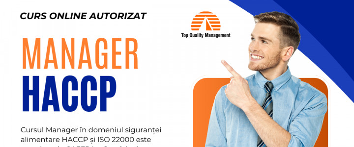 imagine Curs online Manager HACCP și ISO 22000