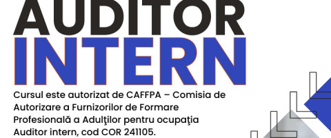 Imagine prezentare Curs Aufitor intern