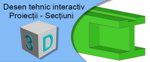 Imagine prezentare Soft educational desen tehnic interactiv