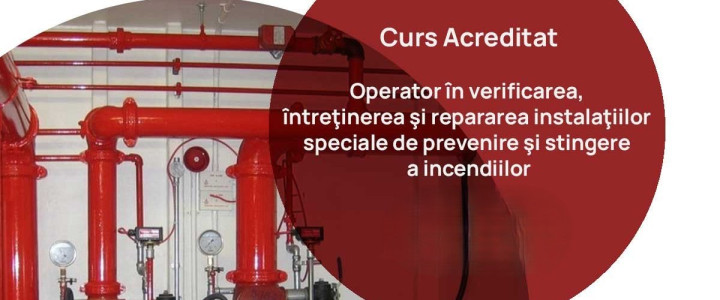 imagine Operator în verificarea, întreț. și repararea inst. speciale de prevenire și stingere a incendiilor