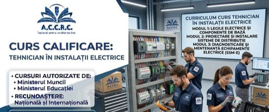 imagine TEHNICIAN ÎN INSTALAȚII ELECTRICE