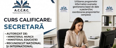 Curs: Secretara, Targu Carbunesti, jud. Gorj