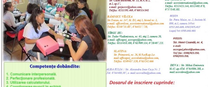 imagine Curs Stilist Protezist Unghii