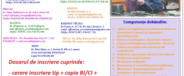 imagine Curs Electromecanic