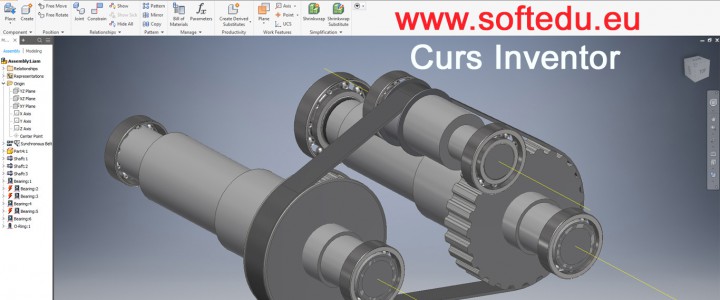 imagine Curs Autodesk Inventor Pro