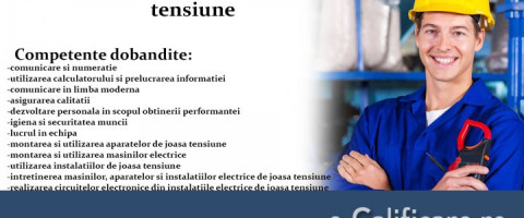 Curs: Electrician in constructii, Resita, jud. Caras-Severin