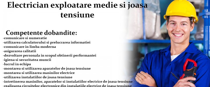 Conversely Sandals time table Curs: Electrician Exploatare Medie si Joasa Tensiune, Resita