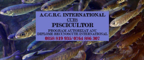 Imagine prezentare CURS PISCICULTOR