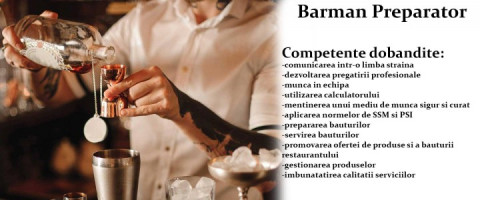 Imagine prezentare BARMAN PREPARATOR