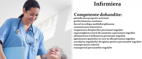 Imagine prezentare INFIRMIERA