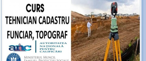 Imagine prezentare Curs TEHNICIAN TOPOMETRIST