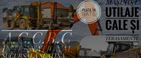 imagine Curs MASINIST UTILAJE DE CALE SI TERASAMENTE (buldo)