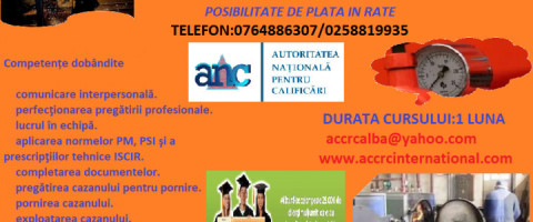 Imagine prezentare Curs FOCHIST Iscir