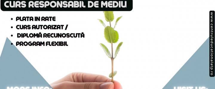 imagine CURS RESPONSABIL DE MEDIU