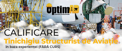 Imagine prezentare Calificare TINICHIGIU Structurist Aviaţie