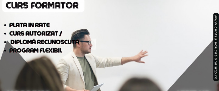 imagine Curs FORMATOR - (studii SUPERIOARE)