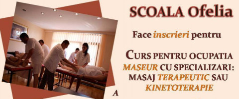 Imagine prezentare Curs Specializare Masaj Terapeutic