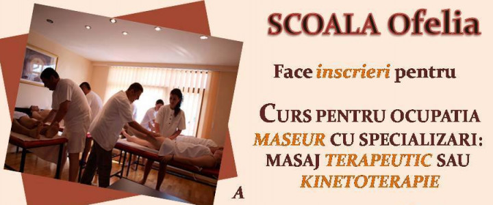imagine Curs Specializare Masaj Terapeutic