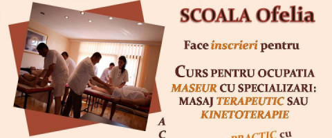 Imagine prezentare Curs Specializare Masaj Terapeutic