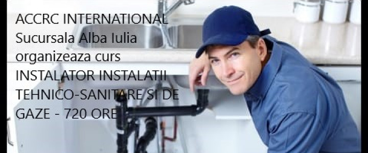 imagine INSTALATOR INSTALATII TEHNICO-SANITARE SI DE GAZE