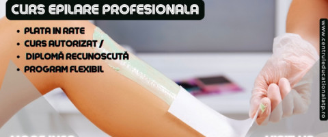 Imagine prezentare Curs EPILARE PROFESIONALA
