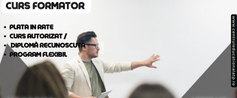 Imagine prezentare CURS TRAINER/ FORMATOR