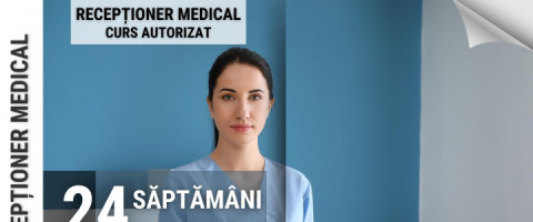 Imagine prezentare Curs Receptioner Medical
