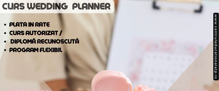imagine Curs WEDDING PLANNER/ Organizator nunti si evenimente festive