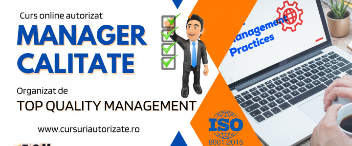 imagine Curs online autorizat Manager Calitate - ISO 9001:2015