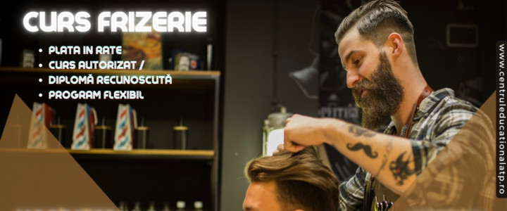imagine Curs FRIZER- BARBERING (TUNSORI BARBATI)